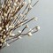 6 PCS Artificial Cream & White Pip Berry Stems – 16.5 Inch Winter Christmas Berry Picks, Bendable Branches for Holiday Vase Fillers, Centerpieces & Home Decor